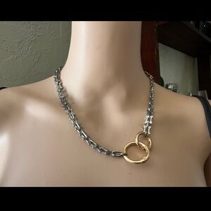 PUNK Y2K Punk Choker Necklace Two Tone
